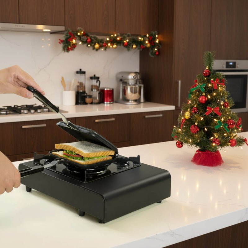 TOASTORIS – Double-sided non-stick sandwich pan made of aluminum alloy (35 × 15 cm) 1