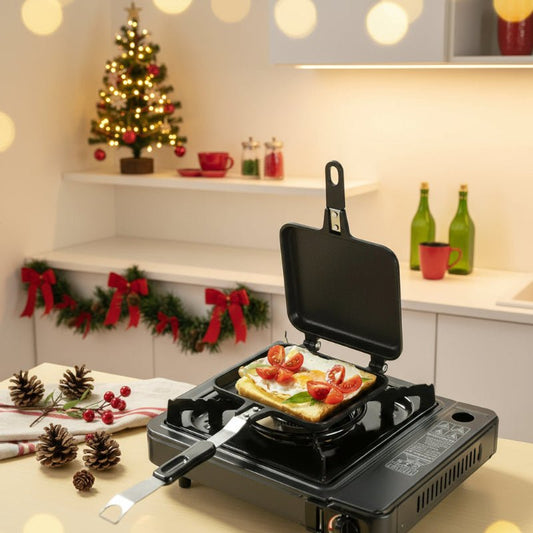 TOASTORIS – Double-sided non-stick sandwich pan made of aluminum alloy (35 × 15 cm) 2