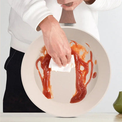 TONIQON – Deep non-stick frying pan with medical-grade stone coating made of stainless steel for gas and induction hobs 4