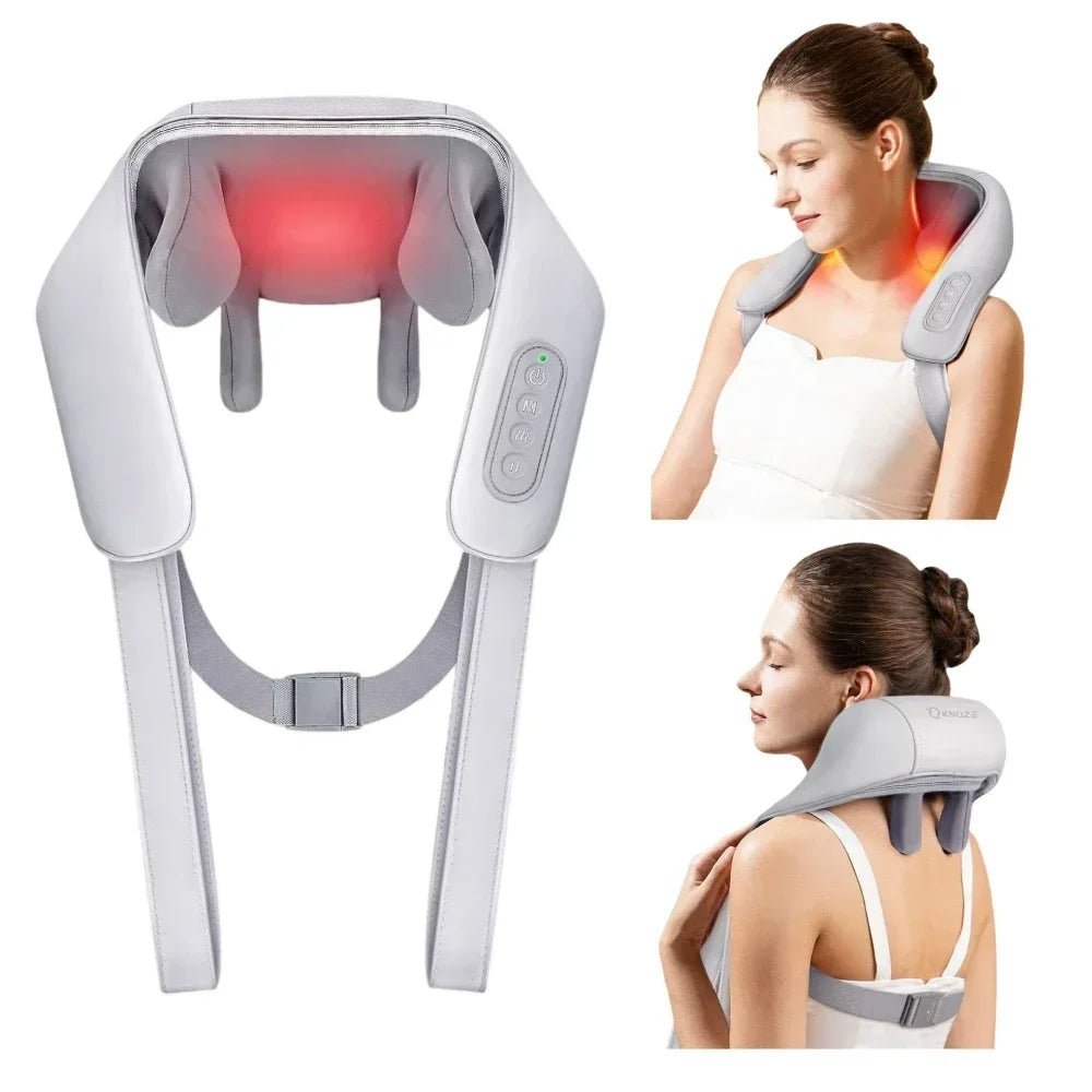 TRAPESHIELD – Electric Shiatsu Neck & Trapezius Muscle Massager for Deep Pressure 0