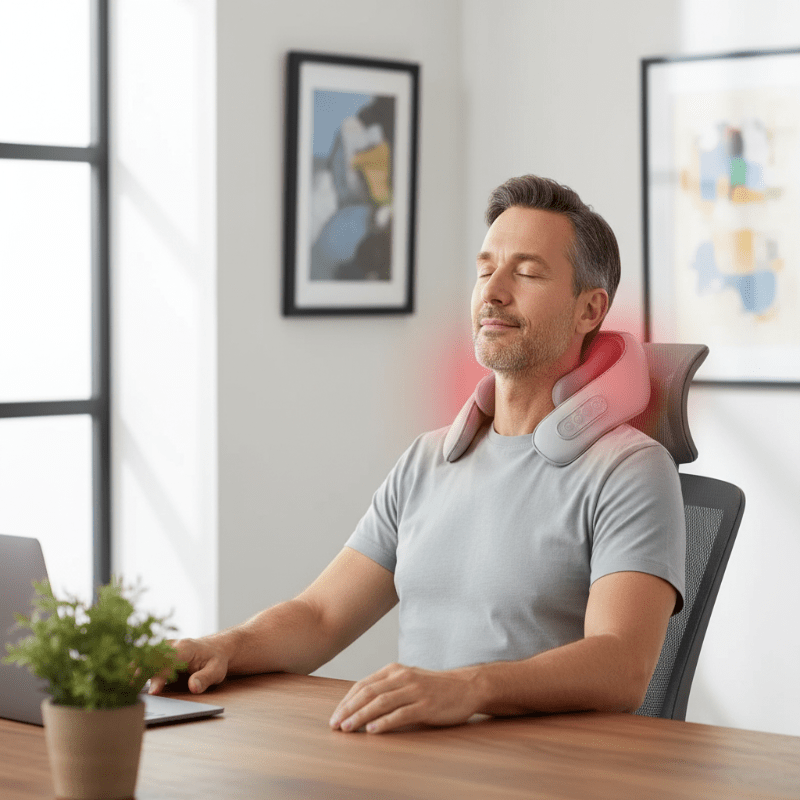 TRAPESHIELD – Electric Shiatsu Neck & Trapezius Muscle Massager for Deep Pressure 2