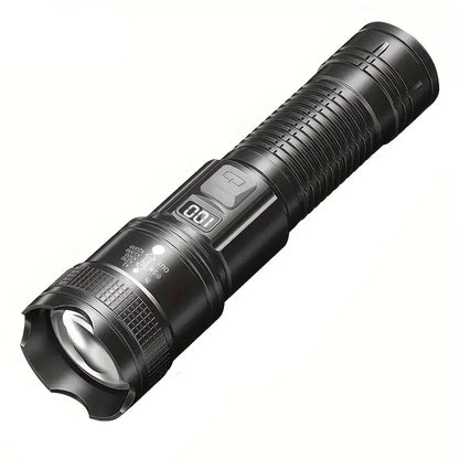 Tactical 100000 Lumens Rechargeable Flashlight with Waterproof Design & 7 Modes 9