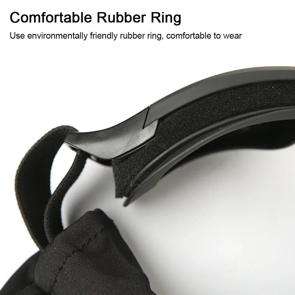 Tactical Goggles - Adjustable Outdoor Sunglasses with 3 Interchangeable Lenses 2