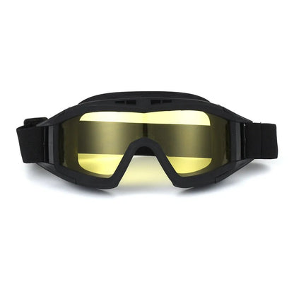 Tactical Goggles - Adjustable Outdoor Sunglasses with 3 Interchangeable Lenses 8