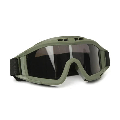Tactical Goggles - Adjustable Outdoor Sunglasses with 3 Interchangeable Lenses 9