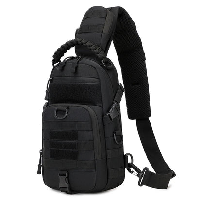 Tactical Outdoor Chest Bag - Versatile Sling Backpack with Tablet Storage for Hiking & Fishing 7