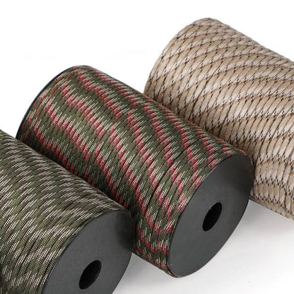 TerraStrong Survival Paracord | 100m Military-Grade 9-Core | 550lb Strength | Outdoor Camping & Crafting Rope 5