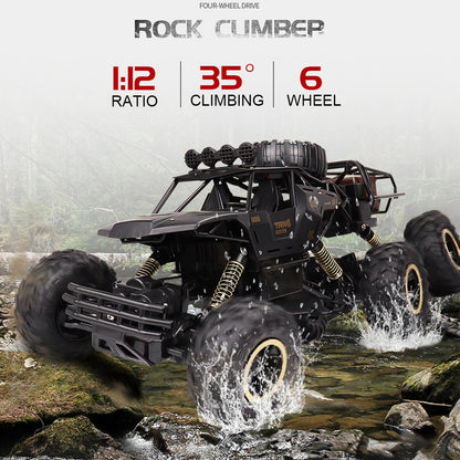 TerraX - 6WD RC Monster Truck with LED Lights, 52 km/h Speed, Off-Road Fun 7