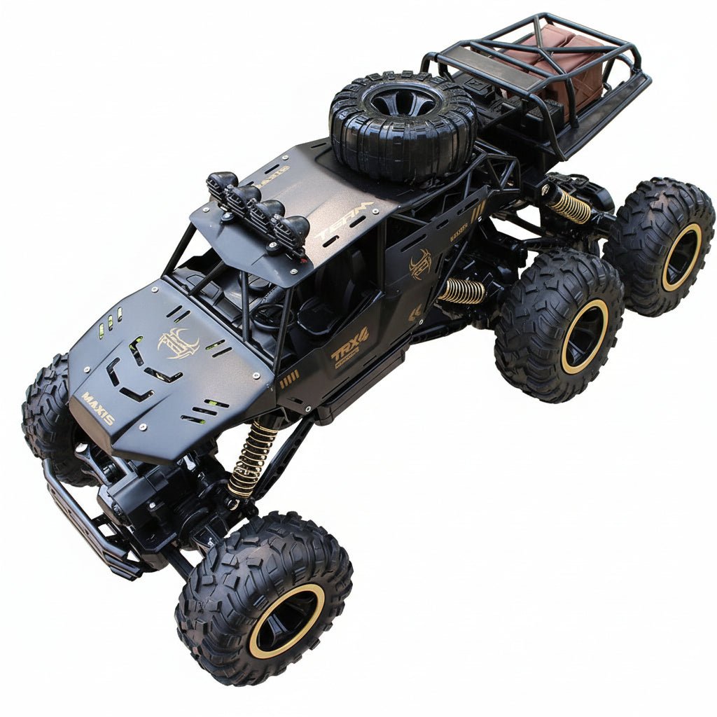 TerraX - 6WD RC Monster Truck with LED Lights, 52 km/h Speed, Off-Road Fun 9