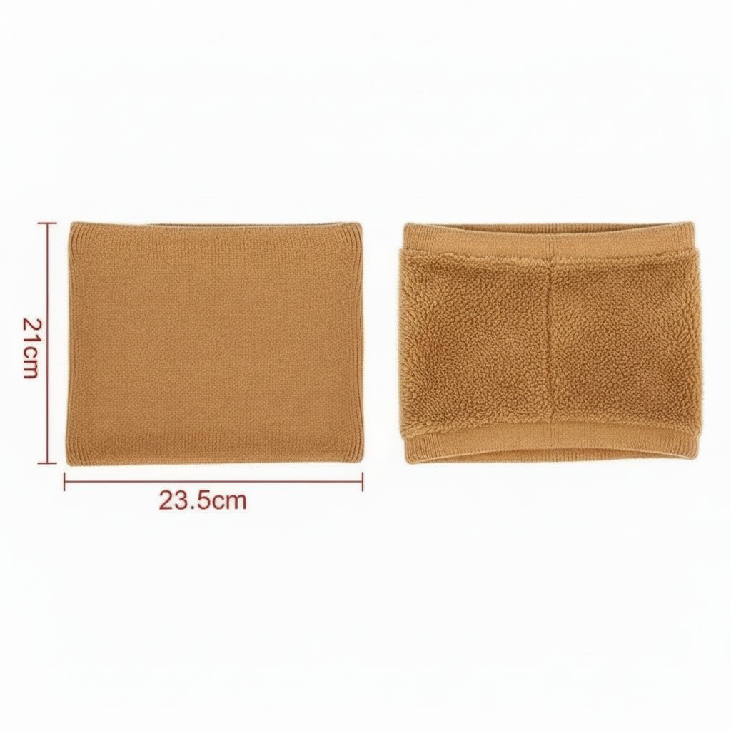 Thermal Knitted Neck Gaiter - Windproof Neck Warmer for Outdoor Sports 4