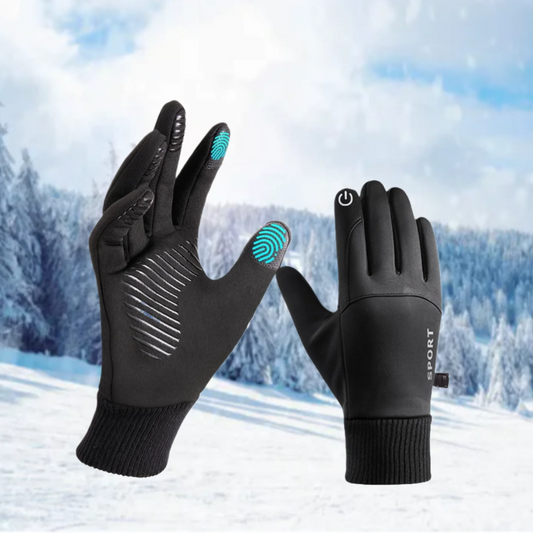 Thermal Touch Screen Gloves - Waterproof, Windproof, Anti-Skid Grip for Men & Women 0