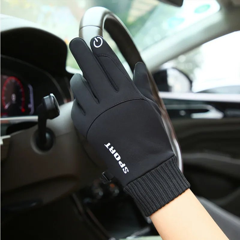 Thermal Touch Screen Gloves - Waterproof, Windproof, Anti-Skid Grip for Men & Women 3
