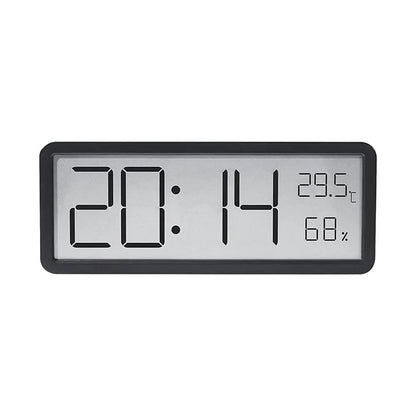 TimeVibe Large Digital Wall Clock with LED Display and Climate Sensor 5