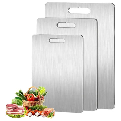 TitanClean stainless steel chopping board - antibacterial & scratch-resistant for your kitchen 1