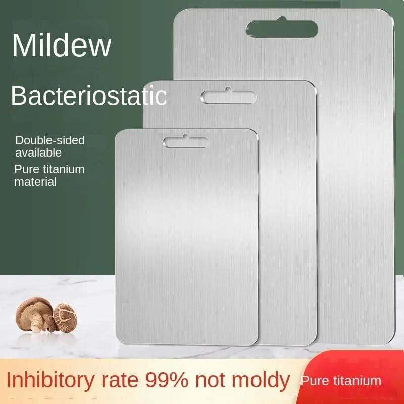 TitanClean stainless steel chopping board - antibacterial & scratch-resistant for your kitchen 5