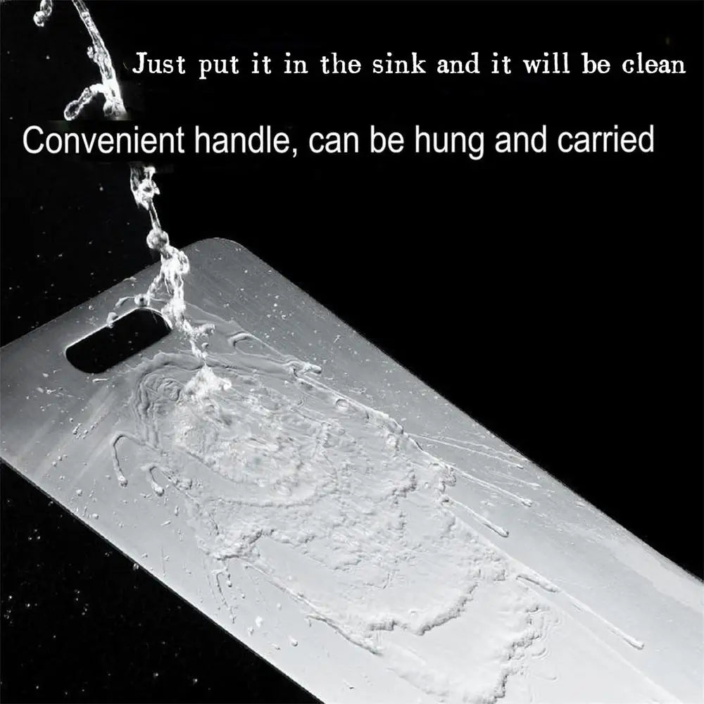 Titanium Cutting Board - Double-Sided Stainless Steel Chopping Surface 3