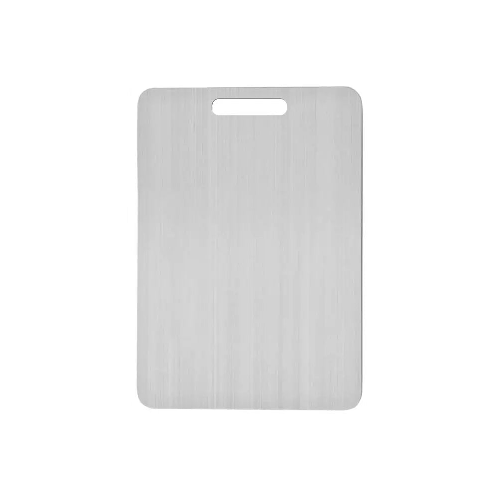 Titanium Cutting Board - Double-Sided Stainless Steel Chopping Surface 8