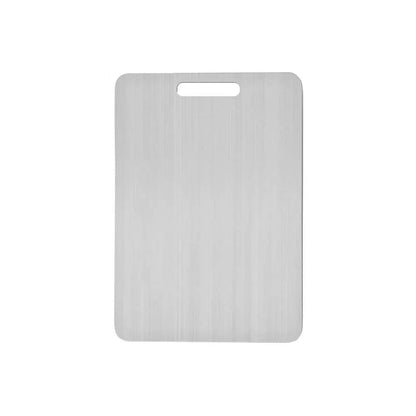 Titanium Cutting Board - Double-Sided Stainless Steel Chopping Surface 8