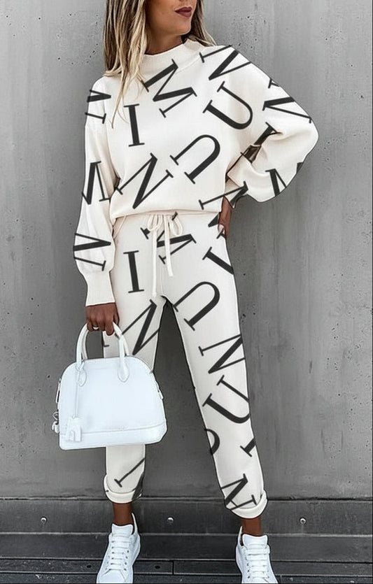 Trendy Printed Tracksuit for Women - Soft Material, Flattering Fit, All-Day Comfort 4