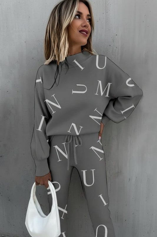 Trendy Printed Tracksuit for Women - Soft Material, Flattering Fit, All-Day Comfort 6