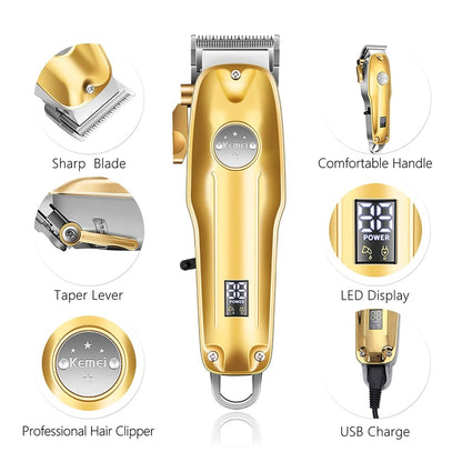 TrimForce Pro 3 | 3-in-1 Hair Trimmer & Foil Shaver | Cordless Precision Grooming Kit for Men | Professional Beard Trimmer 2