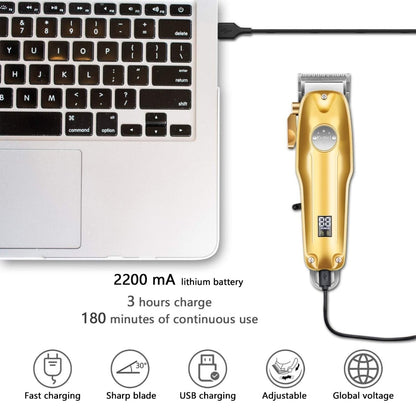TrimForce Pro 3 | 3-in-1 Hair Trimmer & Foil Shaver | Cordless Precision Grooming Kit for Men | Professional Beard Trimmer 3