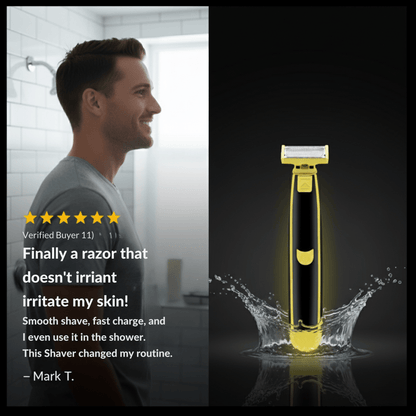 Trimvio – All-in-One Wet & Dry Body Shaver with Hypoallergenic Blade