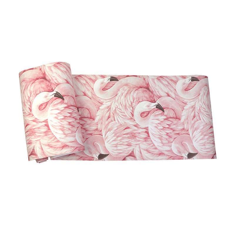 Tropical Flamingo Pink Wallpaper Roll - Moisture Resistant Wildlife Design 5