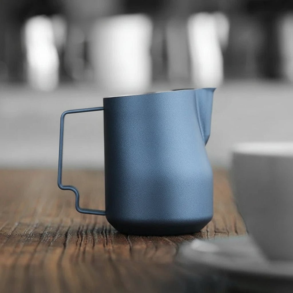 Turbo Milk Frothing Pitcher - 350ml & 450ml Stainless Steel for Home Baristas 5