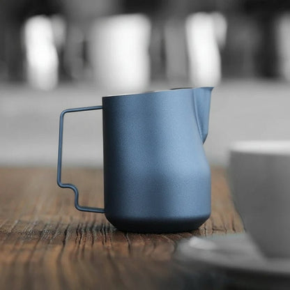 Turbo Milk Frothing Pitcher - 350ml & 450ml Stainless Steel for Home Baristas 5