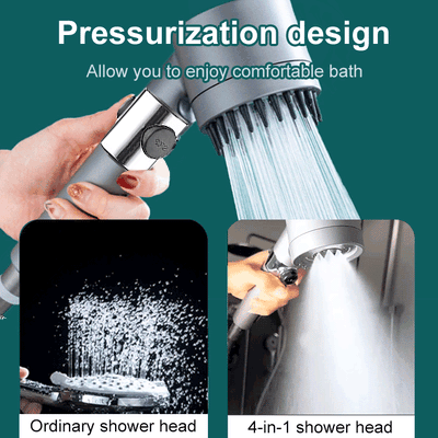 Turbohead shower head - More pressure & clean water for your bathroom 2