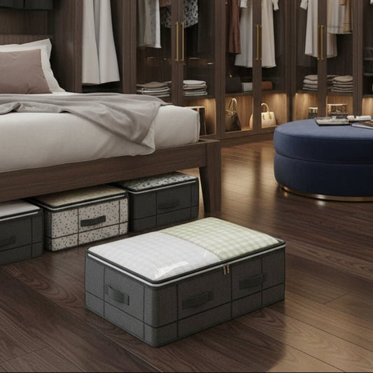 STASHBENE – Grote Inhoud Opvouwbare Opbergtas voor Onder het Bed voor Georganiseerde Huizen