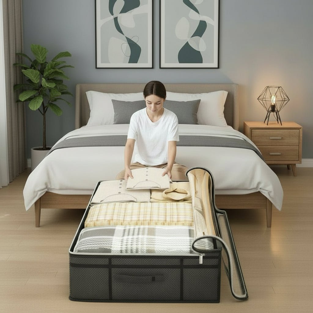 UNDERBAG – Foldable underbed storage bag with large capacity 1