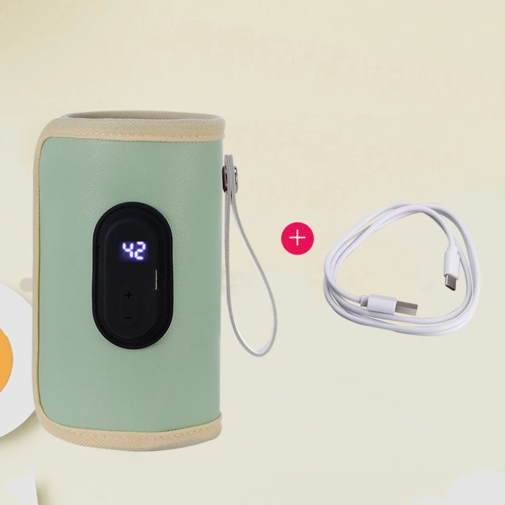 USB Charging Milk Warmer with 5 Temperature Settings for Convenient Baby Feeding 4