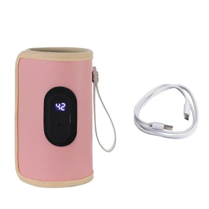 USB Charging Milk Warmer with 5 Temperature Settings for Convenient Baby Feeding 6