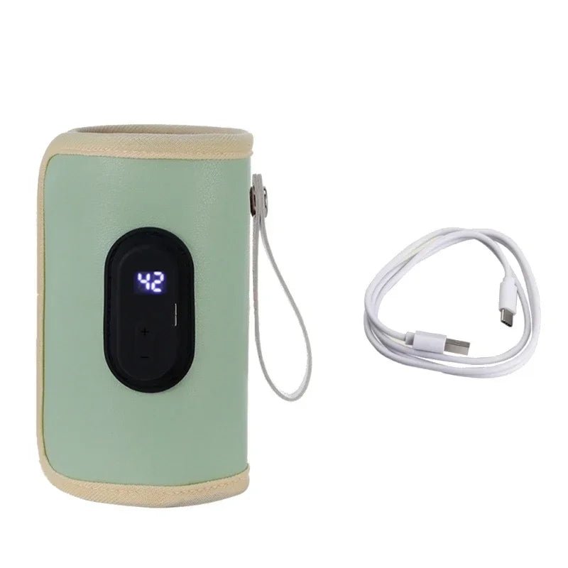 USB Charging Milk Warmer with 5 Temperature Settings for Convenient Baby Feeding 7