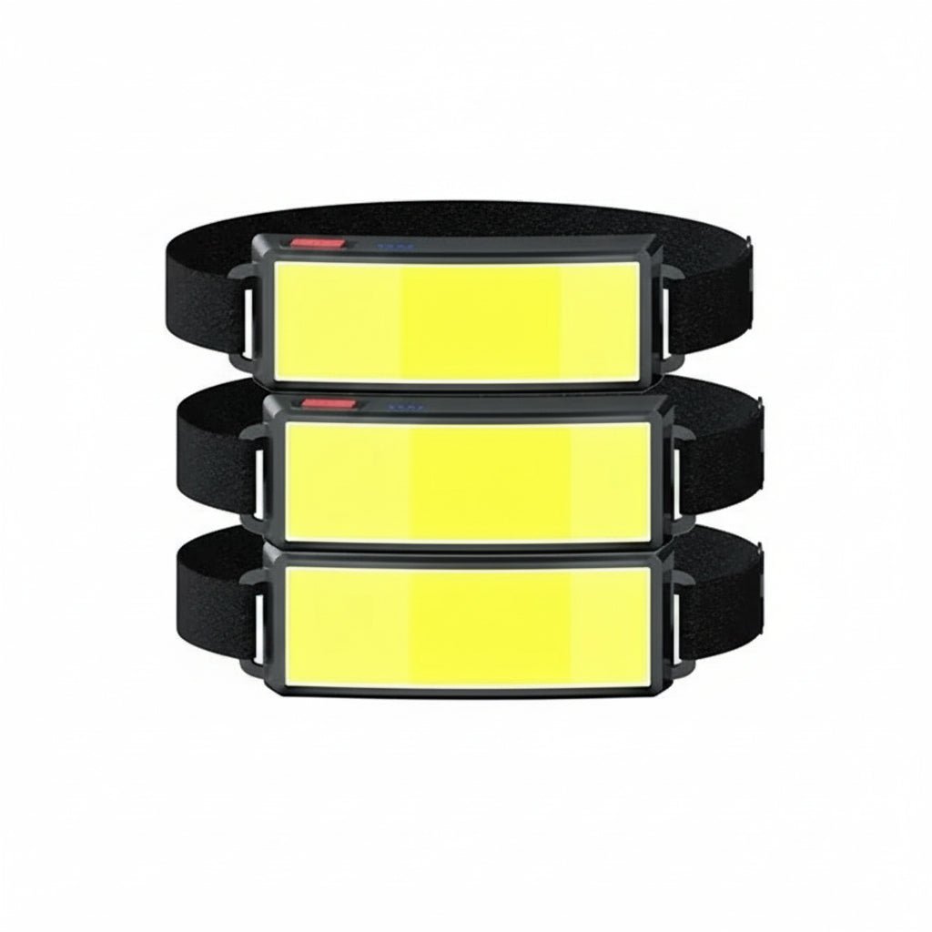 USB Rechargeable COB LED Headlamp - 3 Modes, 500 Lumens, Waterproof 8