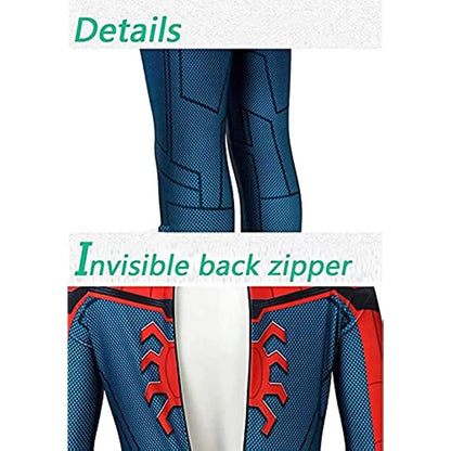 Ultimate Spider-Man Costume | Kids & Adults Cosplay Suit | Stretch Fabric | Halloween Superhero Outfit 2