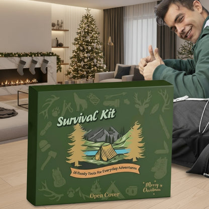 Ultimate Survival Kit - 24-Day Survival Countdown Calendar for Outdoor Adventures 3