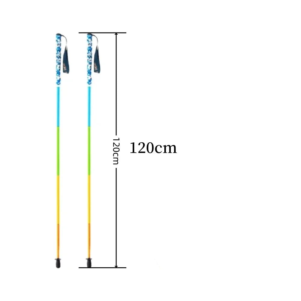 Ultra Lightweight Carbon Fiber Hiking Poles - Adjustable Trekking Sticks, 2PCS 7