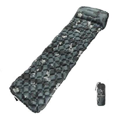 Ultralight Insulated Camping Sleeping Pad - Water-Resistant, Quick Inflate, Durable 0
