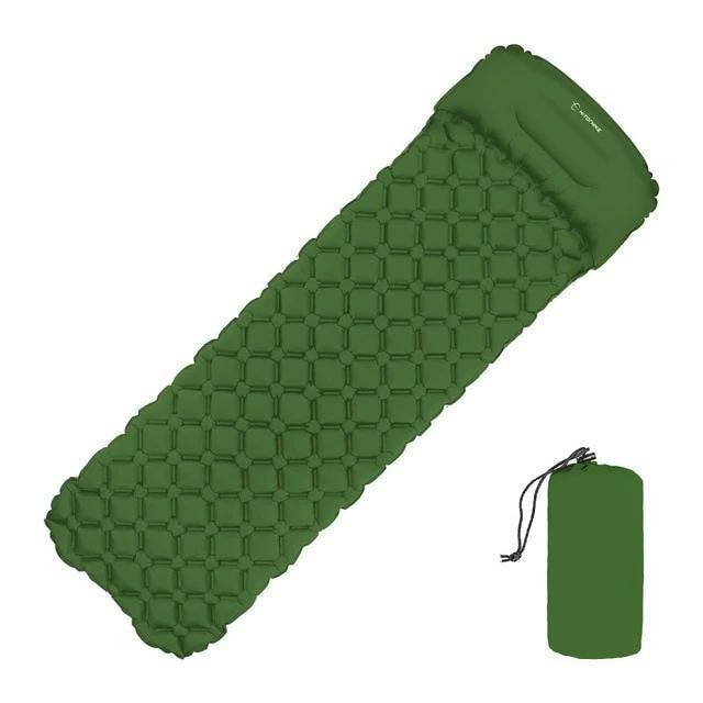 Ultralight Insulated Camping Sleeping Pad - Water-Resistant, Quick Inflate, Durable 2
