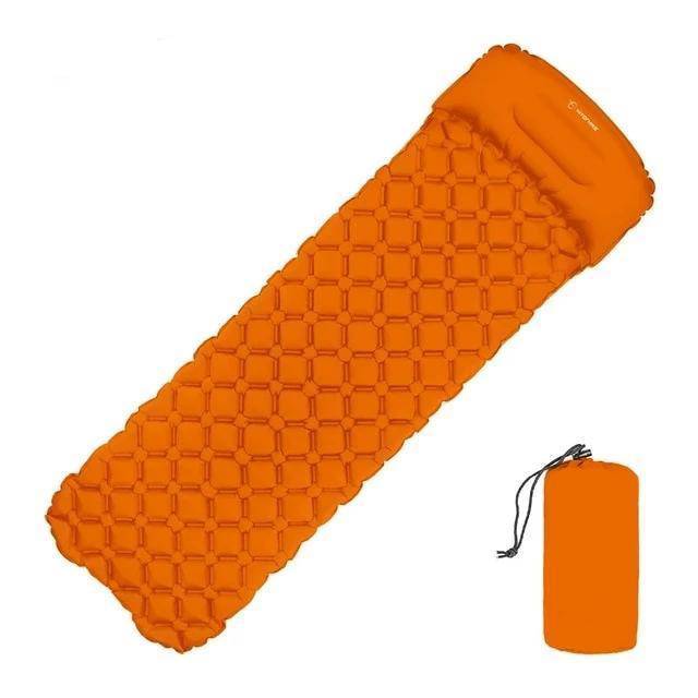 Ultralight Insulated Camping Sleeping Pad - Water-Resistant, Quick Inflate, Durable 4