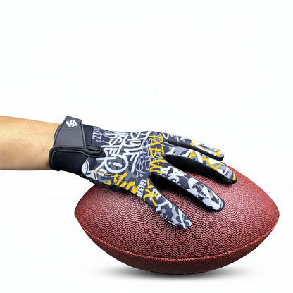 Unisex High-Adhesive Rugby Gloves with Enhanced Grip for Training and Matches 3