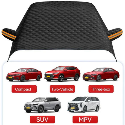 Universal Car Windshield Cover - Thickened Magnetic Frostproof Sun Shade 4