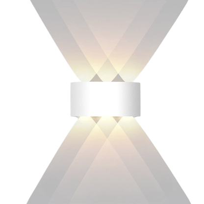 LUMIWALL - Waterdichte LED-buitenwandlamp met modern aluminium ontwerp