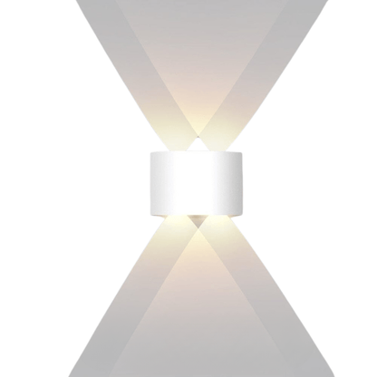 LUMIWALL - Waterdichte LED-buitenwandlamp met modern aluminium ontwerp
