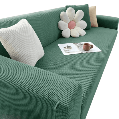JACQUA SHIELD – Waterproof Sofa Cover with Non-Slip Backing and Jacquard Design