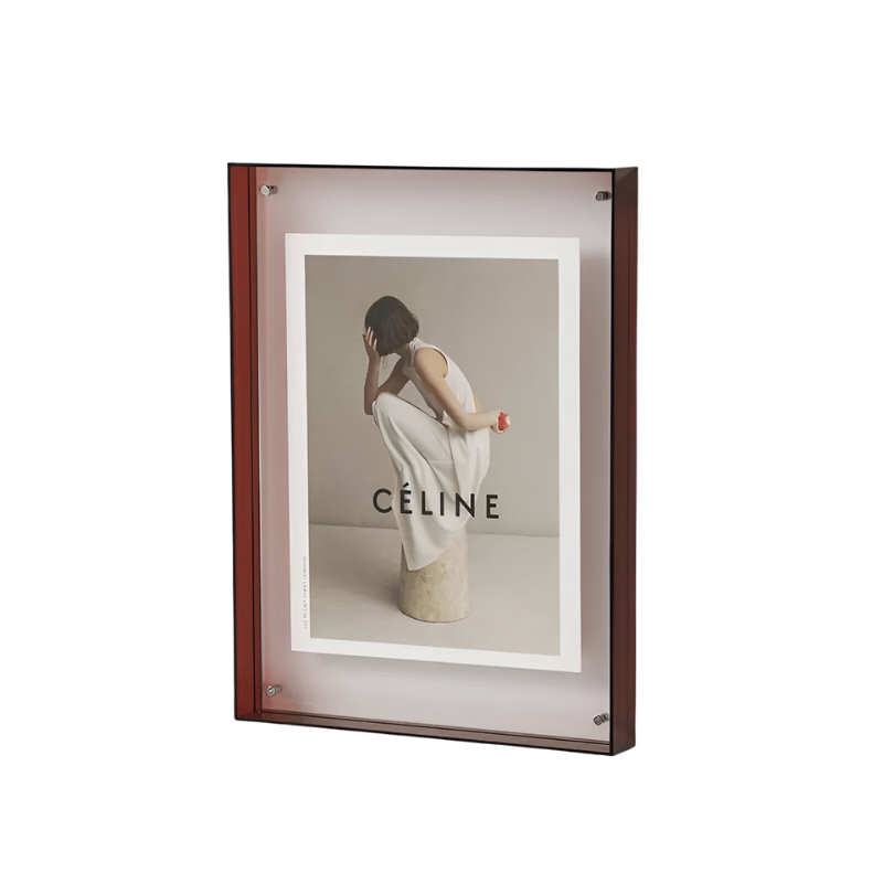 AURAFRAME - Frameloze Acryl Fotolijst met Modern Minimalistisch Ontwerp