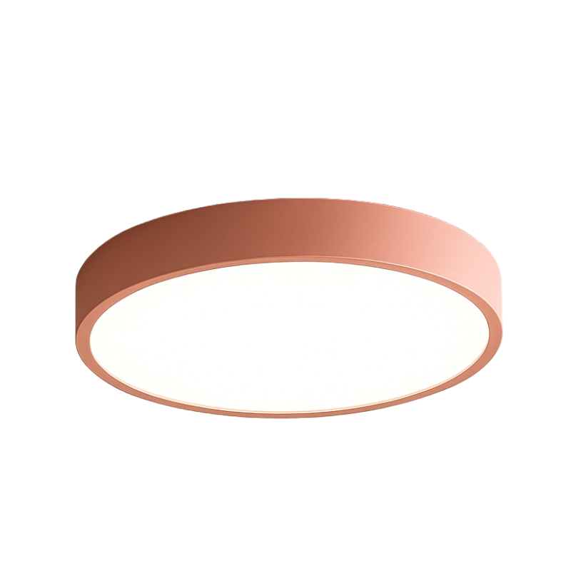 ETERNA BEAM - Moderne LED Plafondlamp in Roze en Grijs